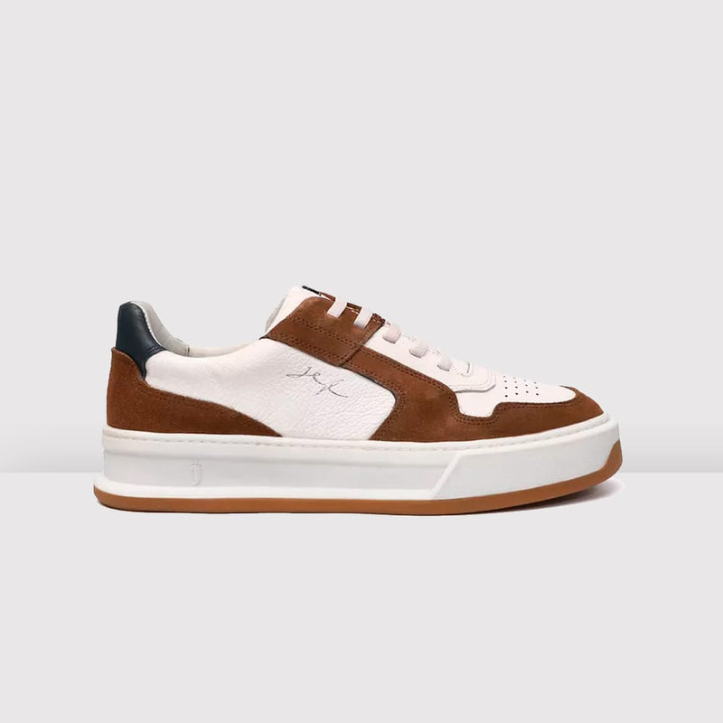 Sneaker Icon Branco-Mouro